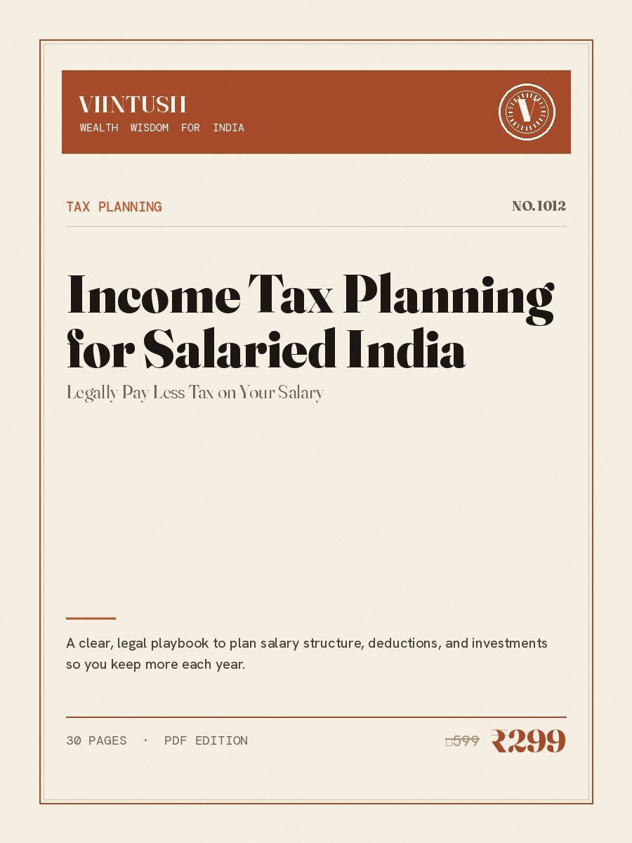 Income Tax Planning for Salaried